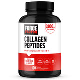Force Factor Collagen Tablets front view with packaging