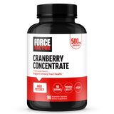 Force Factor Cranberry Concentrate Capsules 500mg front view