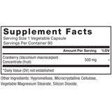Force Factor Cranberry Concentrate Capsules with measuring spoon
