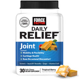 Force Factor Daily Relief Joint Soft Chews Tropical Berry flavour front view