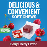 Force Factor Daily Relief Muscle Soft Chews Berry Cherry ingredients list