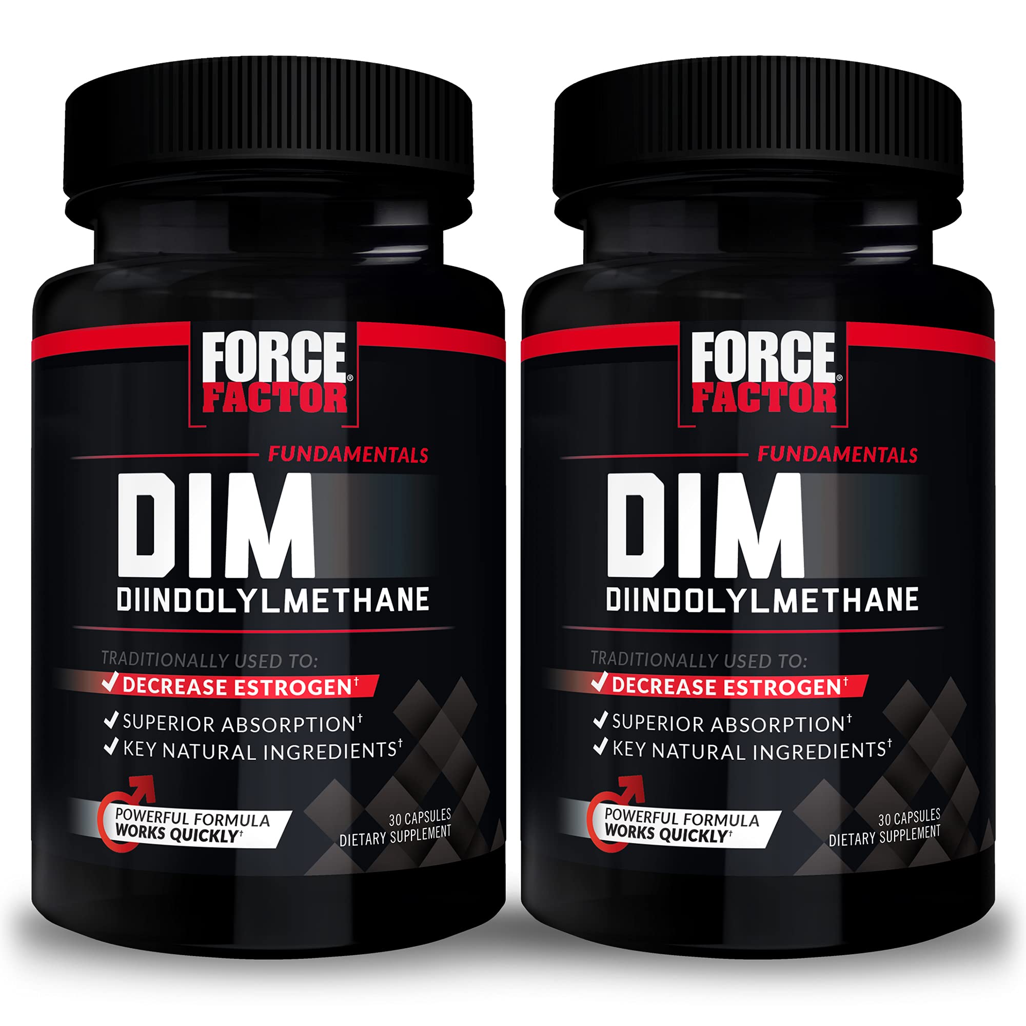 Force Factor DIM Supplement 300mg front view with packaging