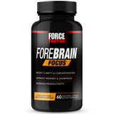 Force Factor Forebrain Focus Brain Supplement front view