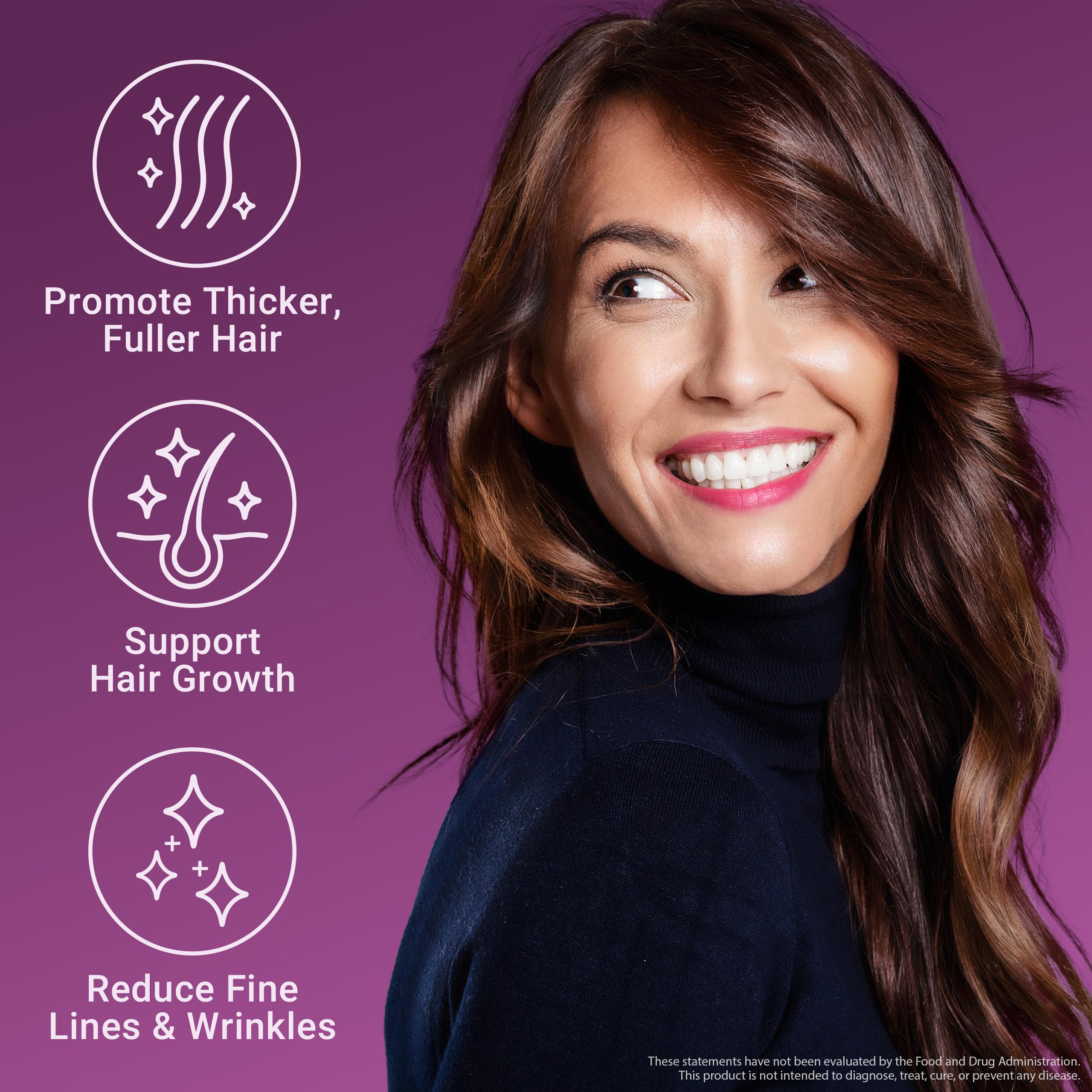 Force Factor Hair Growth Accelerator opened bottle with capsules