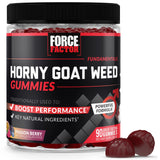Force Factor Horny Goat Weed Gummies front view packaging