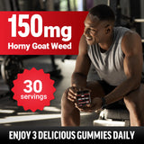 Force Factor Horny Goat Weed Gummies side view
