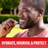 Force Factor Hyaluronic Acid Capsules with natural background