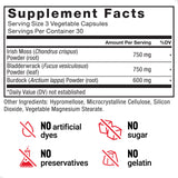 Force Factor Irish Sea Moss Complex 63g capsule close-up