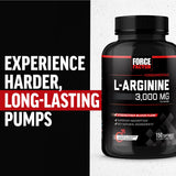 Force Factor L-Arginine 3000mg supplement usage instructions