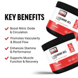 Force Factor L-Arginine Powder packaging side view