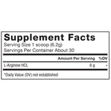 Force Factor L-Arginine Powder with workout gear