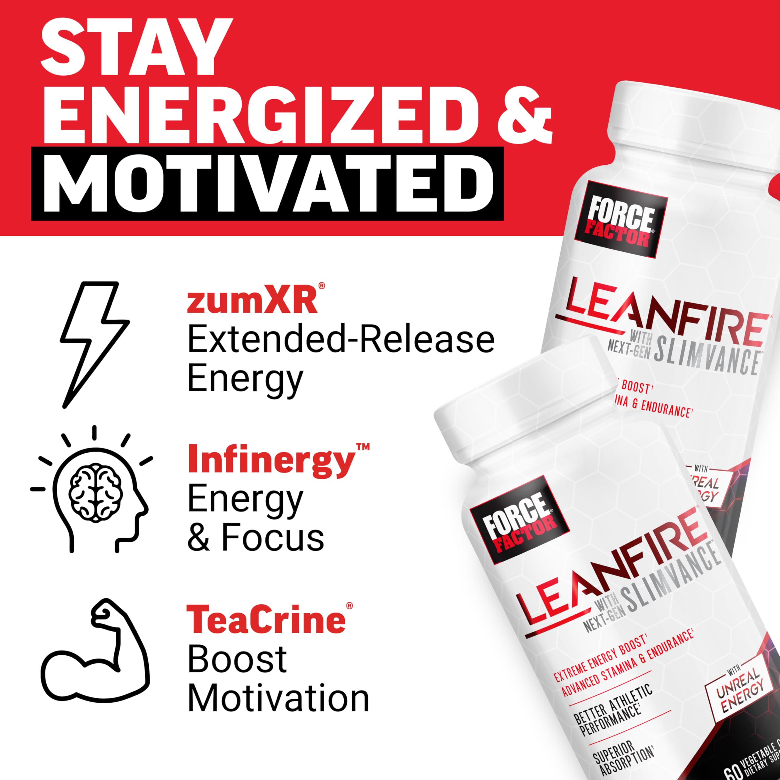 Force Factor LeanFire Next-Gen SLIMVANCE ingredients list