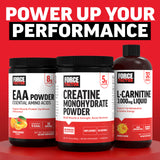 Force Factor LeanFire Next-Gen SLIMVANCE with a glass of water