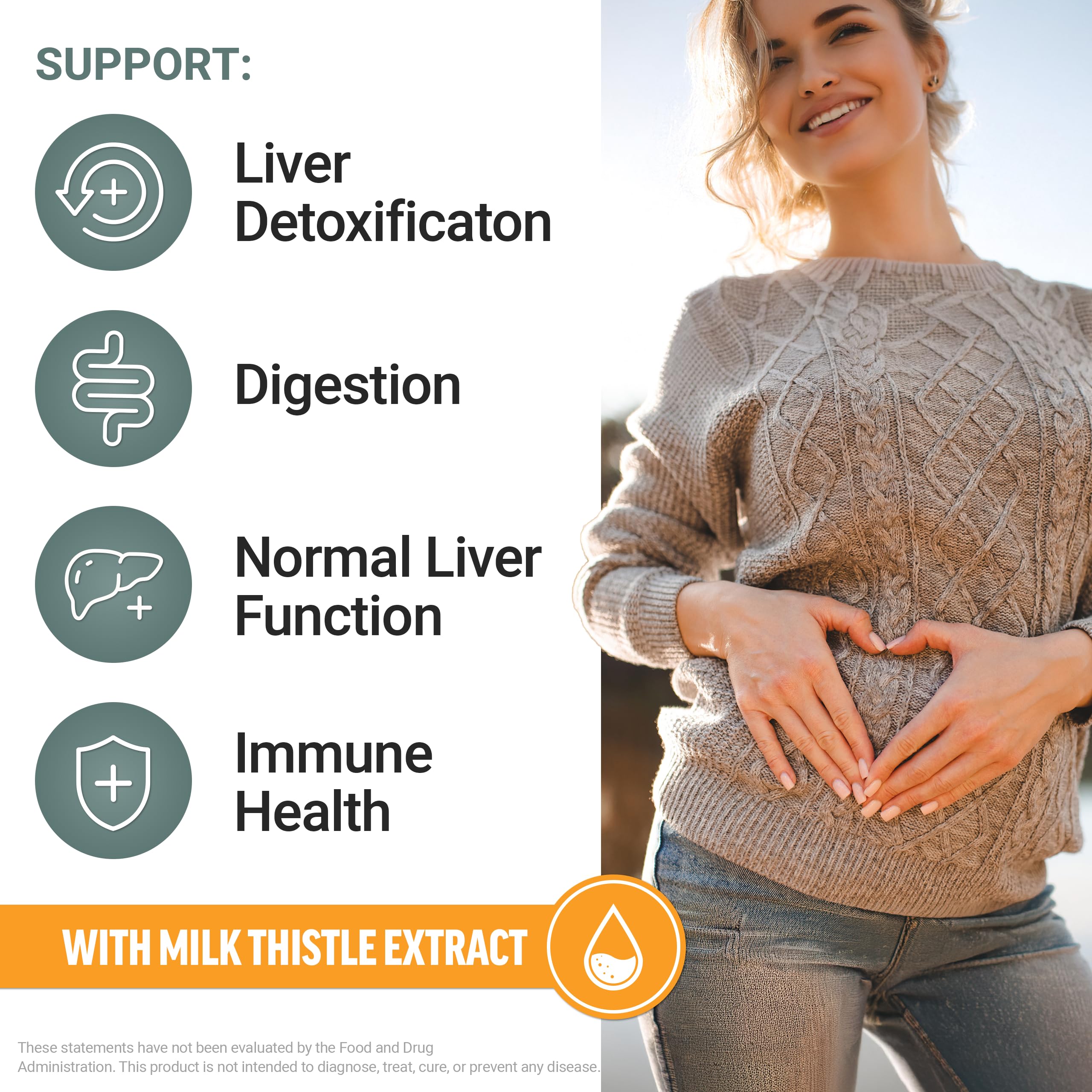 Force Factor Liver + Cleanse Soft Chews Citrus Punch flavour