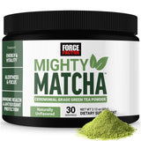 Force Factor Mighty Matcha Powder 60g front view