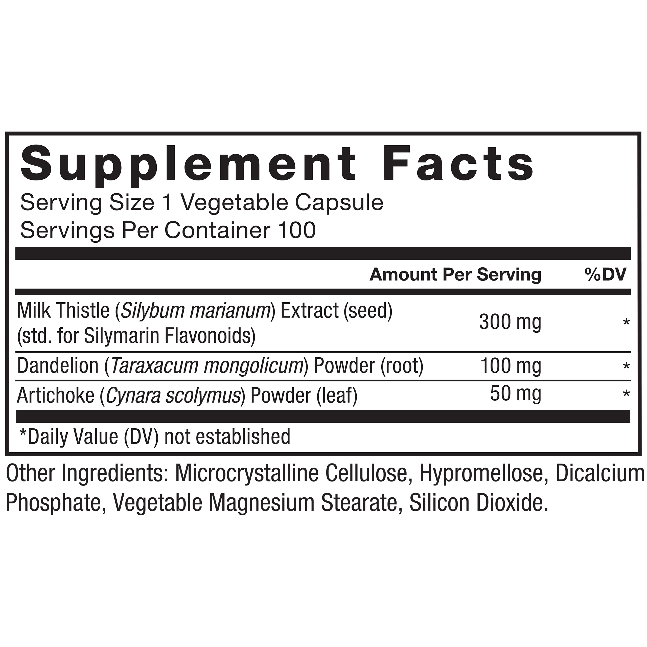 Force Factor Milk Thistle capsules in a glass bowl