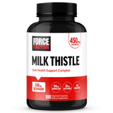 Force Factor Milk Thistle supplement front view with packaging