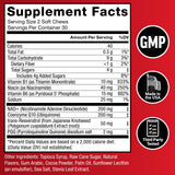 Force Factor NAD+ Longevity Soft Chews in hand