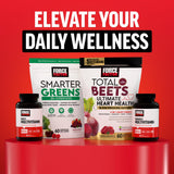 Force Factor NAD+ Longevity Soft Chews with a glass of water