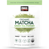 Force Factor Organic Matcha Green Tea Powder 190g front view
