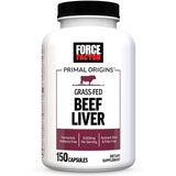 Force Factor Primal Origins Beef Liver Capsules front view