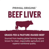 Force Factor Primal Origins Beef Liver Capsules side view