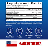 Force Factor ProbioSlim Akkermansia Muciniphila Probiotic 60 Capsules back view