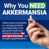 Force Factor ProbioSlim Akkermansia Muciniphila Probiotic 60 Capsules with packaging