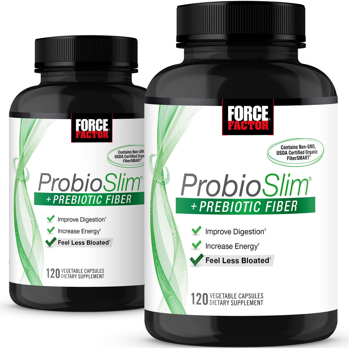 Force Factor ProbioSlim + Prebiotic Fiber 301g front view