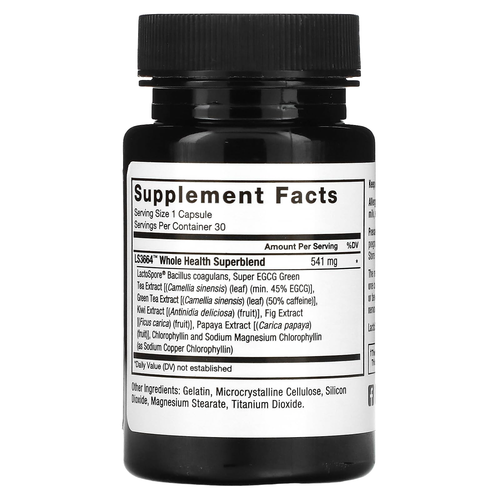 Force Factor ProbioSlim Probiotic Supplement capsules on a spoon