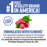 Force Factor Prostate Advanced supplement bottle with cap