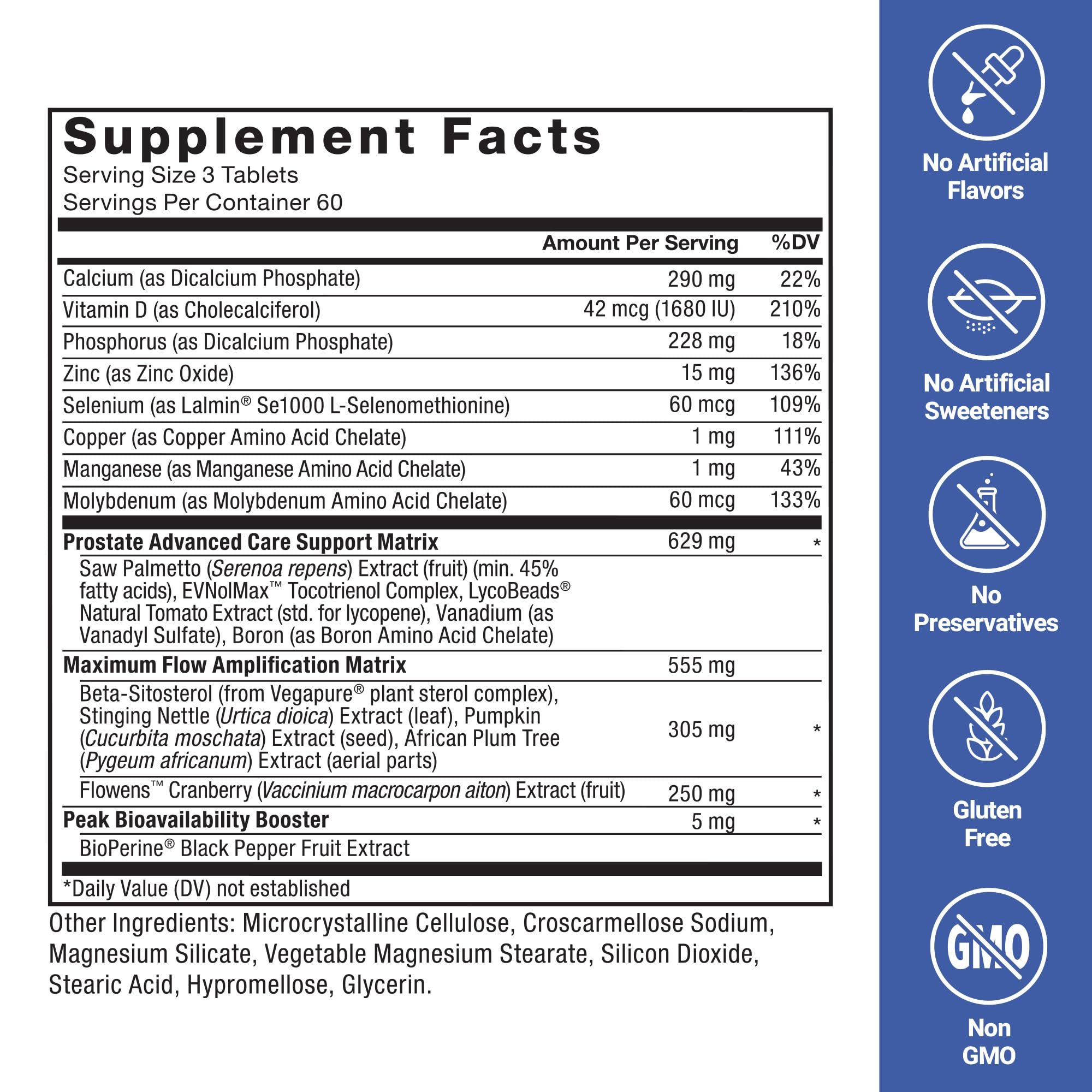 Force Factor Prostate Advanced supplement in a lifestyle setting