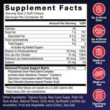 Force Factor Prostate Soft Chews in a lifestyle setting