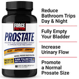 Force Factor Prostate Support Supplement side view