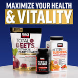 Force Factor Prostate Ultimate Supplement 200g on a table