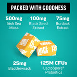 Force Factor Sea Moss Soft Chews nutritional information