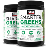 Force Factor Smarter Greens Daily Wellness Powder 567g front view