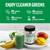Force Factor Smarter Greens Daily Wellness Powder on kitchen counter