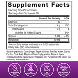 Force Factor Somnapure Gummies 10mg Melatonin on a wooden table