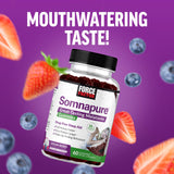 Force Factor Somnapure Gummies ingredients list on packaging