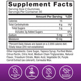 Force Factor Somnapure Gummies lifestyle scene with a glass of water