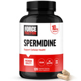Force Factor Spermidine supplement front view with packaging