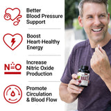 Force Factor Total Beets Beet Root Capsules 1800mg back view
