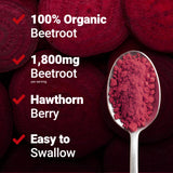 Force Factor Total Beets Beet Root Capsules 1800mg opened bottle