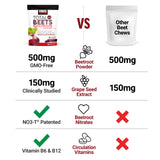 Force Factor Total Beets Blood Pressure Support Chews in a bowl