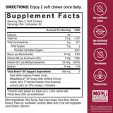 Force Factor Total Beets Blood Pressure Support Chews on a kitchen counter