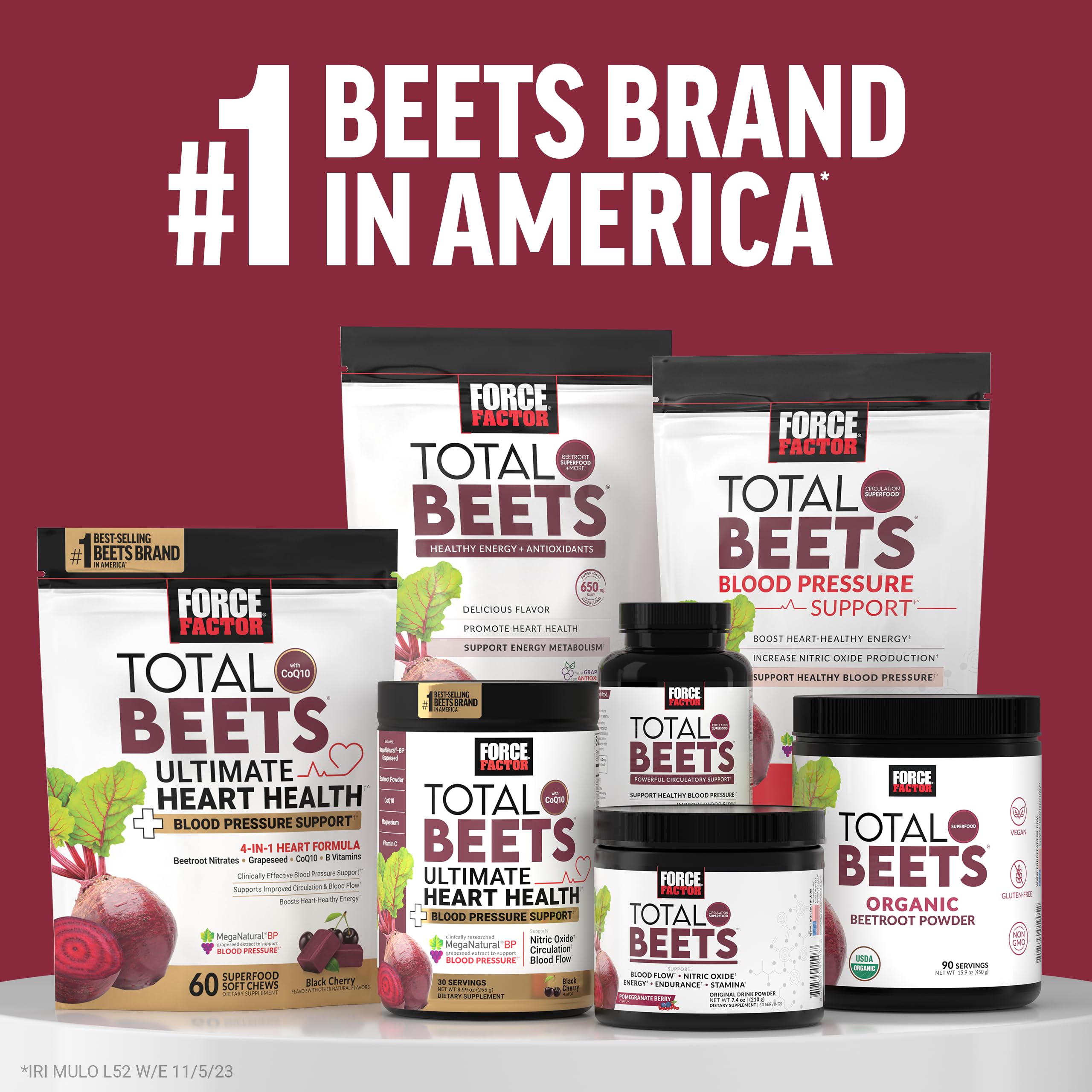 Force Factor Total Beets Organic Beetroot Powder lifestyle scene