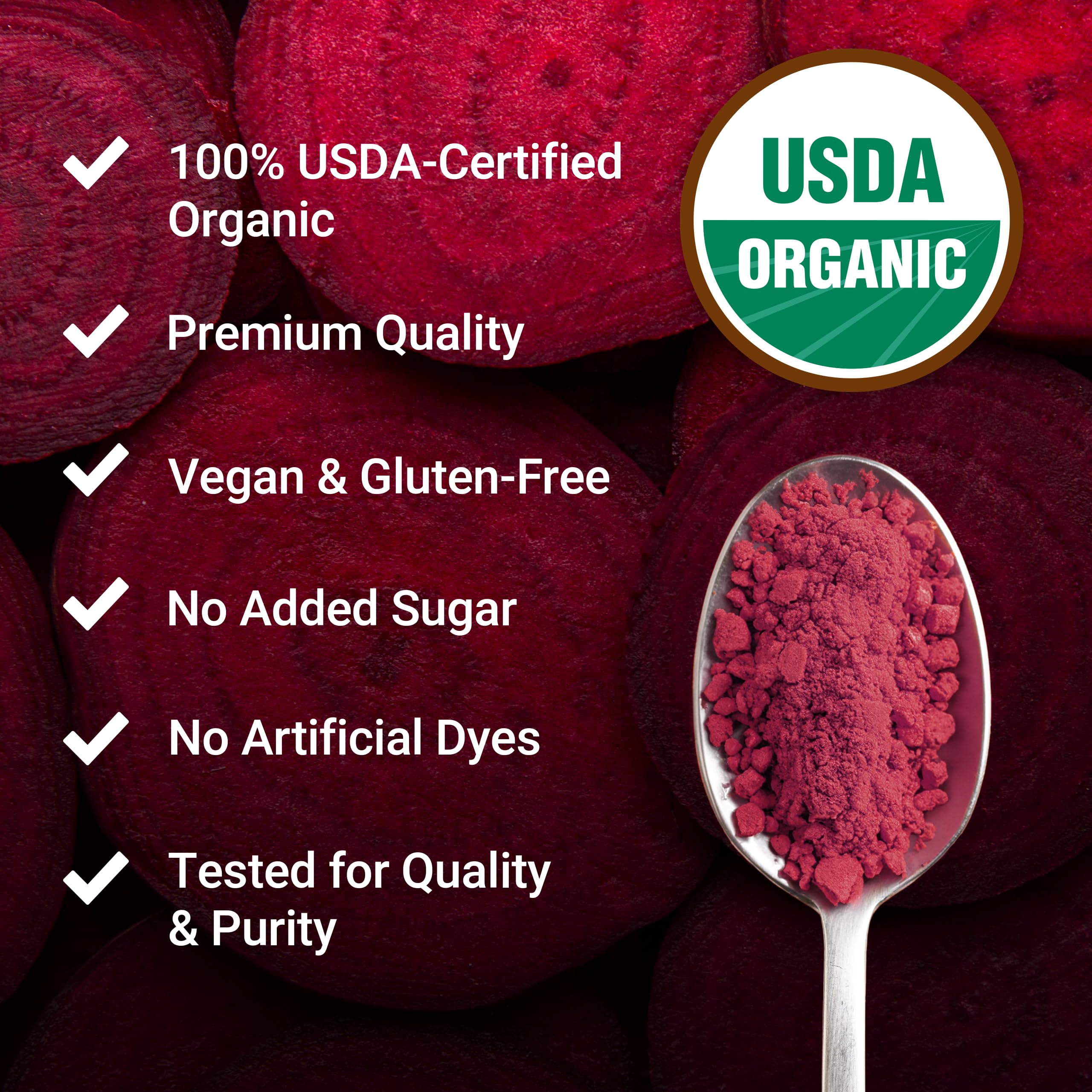 Force Factor Total Beets Organic Beetroot Powder packaging