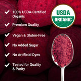 Force Factor Total Beets Organic Beetroot Powder packaging
