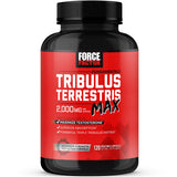 Force Factor Tribulus Terrestris Max 2000mg supplement front view